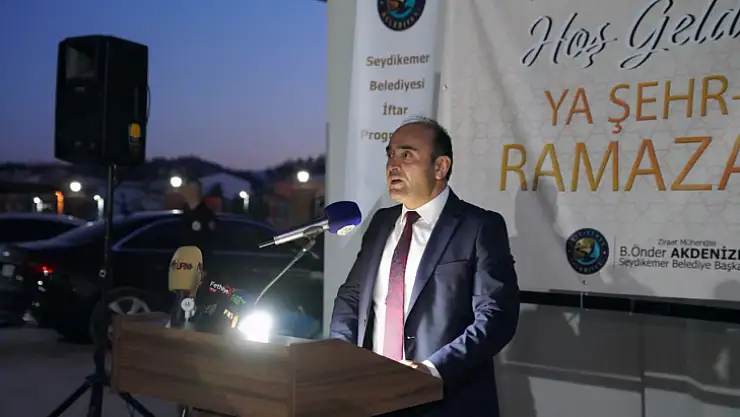 Seydikemer'de 5 bin kişilik iftar!