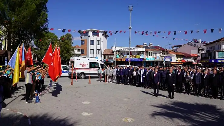 SEYDİKEMER'DE CUMHURİYETİN 99'UNCU YAŞI KUTLANIYOR