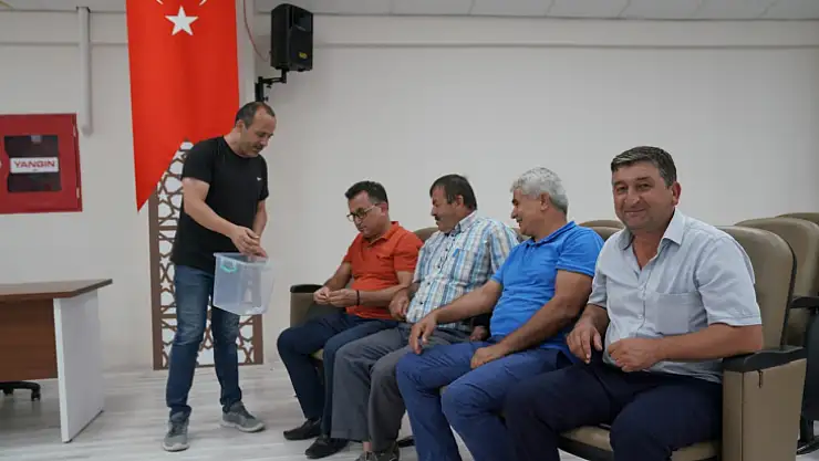 Seydikemer'de düzenlenen futbol turnuvası fikstür çekimi yapıldı