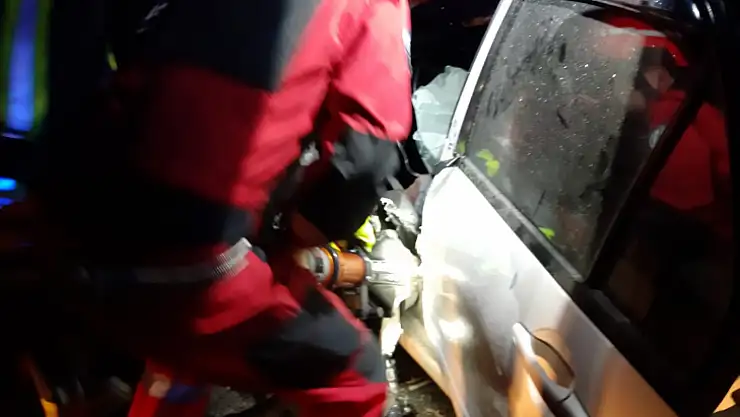 Seydikemer'de feci kaza 1 ölü, 4 yaralı