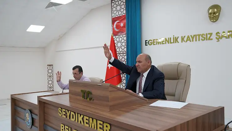 Seydikemer'de Haziran ay'ı meclis toplantısı yapıldı