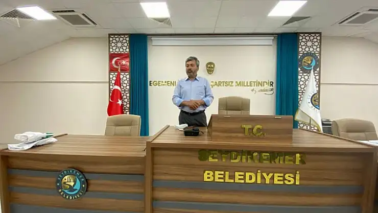 Seydikemer'de muhtarlara aşılama çalışmaları hakkında bilgi verildi