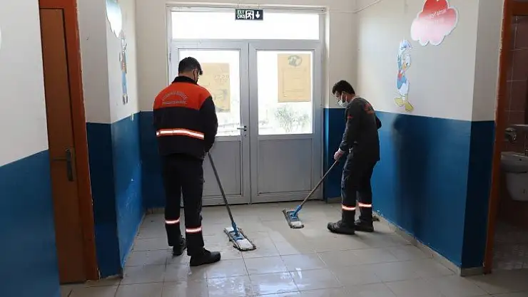 Seydikemer'de okullar yüz yüze eğitime hazır