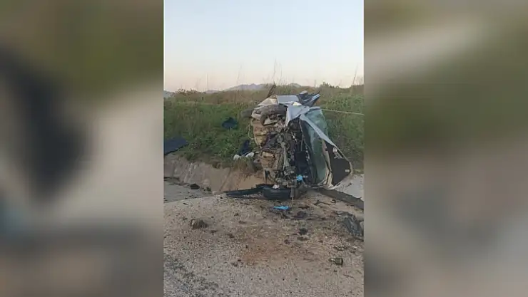 Seydikemer'de trafik kazası: 1 ölü, 2 yaralı