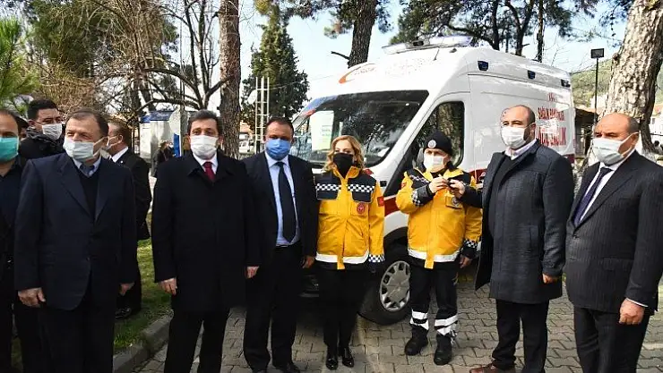 Seydikemer'e 2 Yeni Ambulans Takviyesi