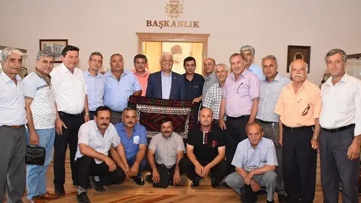 Seydikemer Muhtarları'ndan Büyükşehir'e Teşekkür Ziyareti