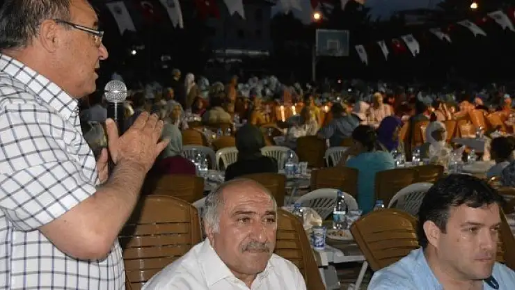 Seydikemer'de 2 Bin 500 Kişi İftarını Birlikte Açtı