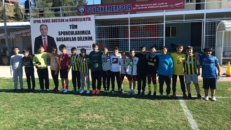 Seydikemerspor Futbol Akademisi Antrenmanlara Başladı