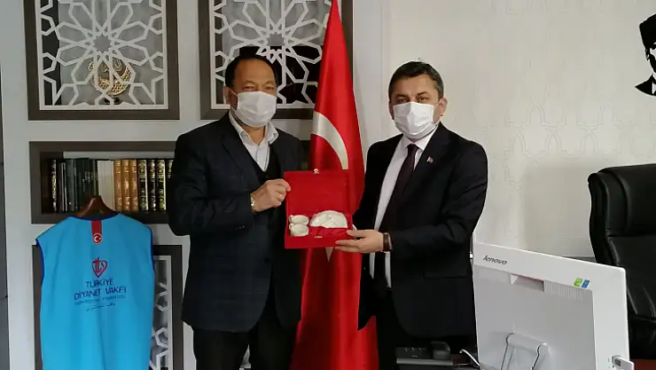 Şube Başkanı Tuna'dan Müftü Oktay'a teşekkür 