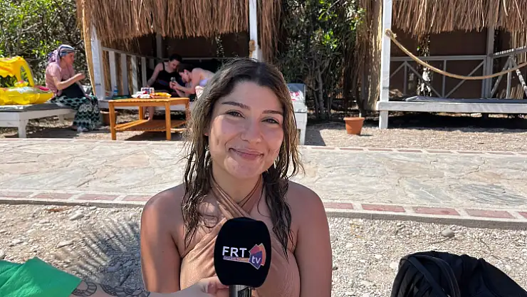 Tatilcilerin tercihi Fethiye Ölüdeniz Kumurnu Plajı