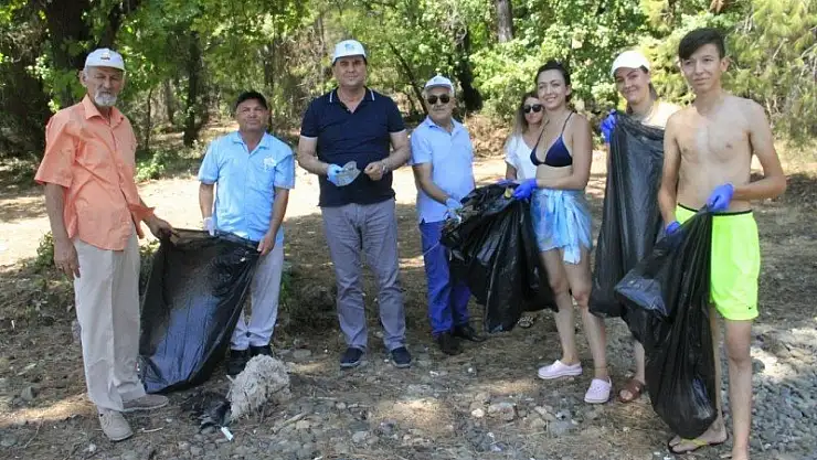 Temizlik kampanyasına yoğun katılım 