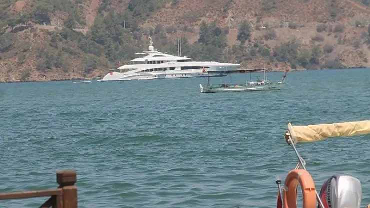 TENİSÇİ NADAL'IN LÜKS YATI FETHİYE'DE 