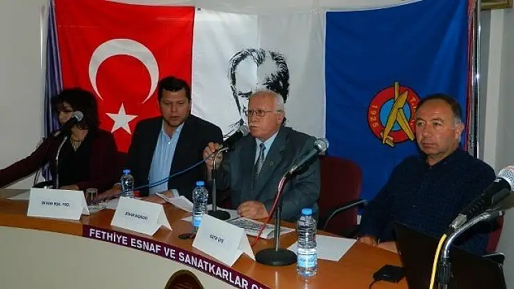 THK Fethiye'de  Mustafa  Özkaya 3'üncü Kez Seçildi