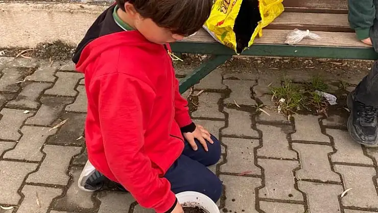 Tohum bombası etkinliği gerçekleştirdi.