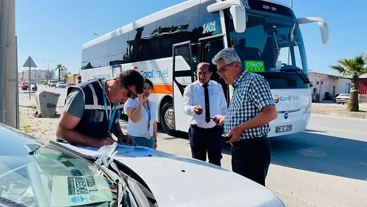 Tur otobüslerine denetim