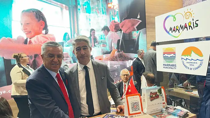 Turizm fuarında Marmaris tanıtılıyor