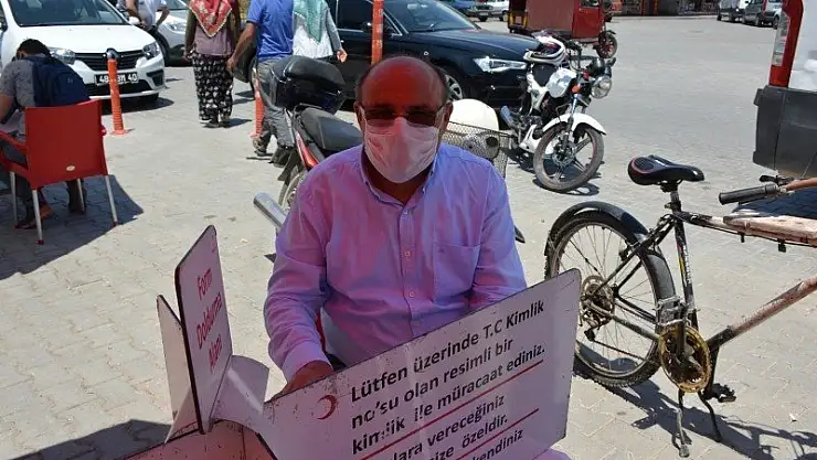 TÜRK KIZILAY'INA SEYDİKEMER'DE YOĞUN İLGİ OLDU