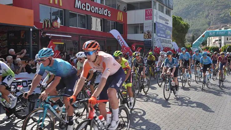 Türkiye Bisiklet Turu'nun Fethiye-Marmaris Etabı Başladı