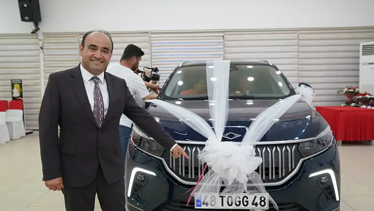 Türkiye'nin Otomobili TOGG Seydikemer'de Gelin Arabası Oldu