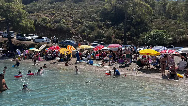 Ücretsiz halk plajları doldu taştı
