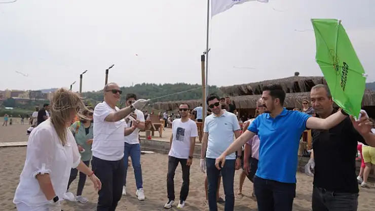 Uçurtma Şenliği'nde eğlenceli dakikalar yaşandı