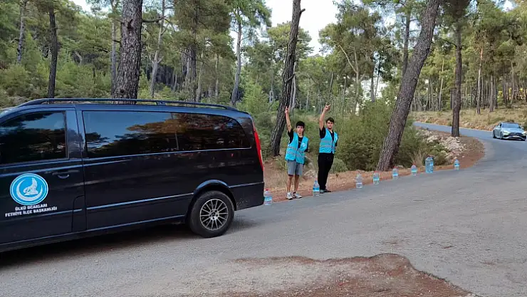 Ülkü Ocakları'ndan Fethiye'de Yeşili Koruma Projesi, En Fazla Su Bırakana Ödül