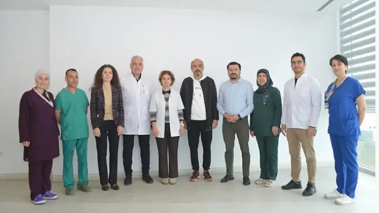 Üniversite hastanesinde sağlığına kavuştu