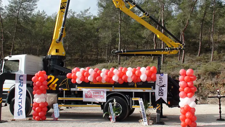 URANTAŞ BETON'DAN YERLİ ÜRETİME DESTEK