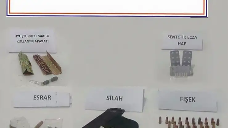 uyuşturucu ele geçirildi
