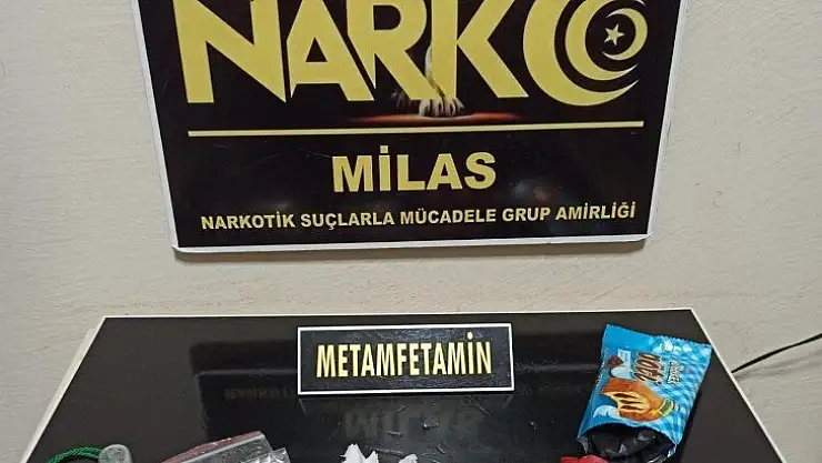 Uyuşturucu madde ile yakalandı