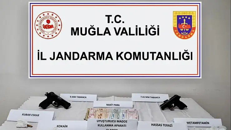 UYUŞTURUCU OPERASYONUNDA 5 ŞÜPHELİ GÖZALTINA ALINDI