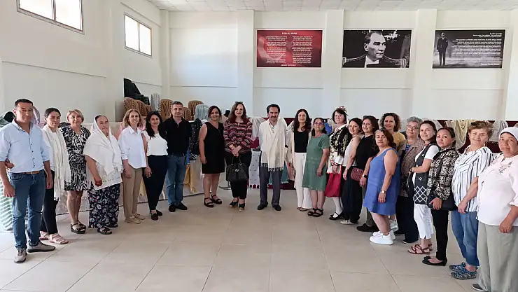 Üzümlü'de el sanatları sergisi açıldı