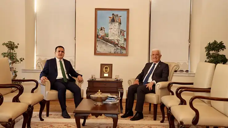 Vali Akbıyık'tan Başkan Gürün'e iade-i ziyaret