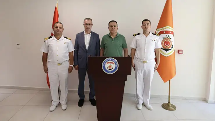 Vali Akbıyık'tan Sahil Güvenlik Karakol Komutanlığı'na Ziyaret