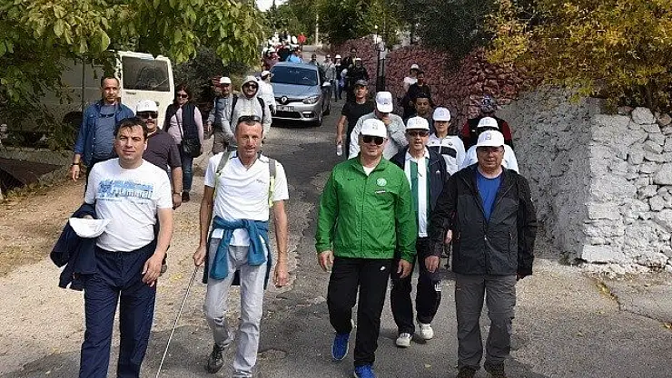 Vali Çiçek, Karya Yolu'nda yürüyüş yaptı