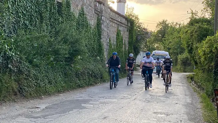 Vali Orhan Tavlı,Bisiklet Sürerek İncelemelerde Bulundu Rotayı Deneyimledi