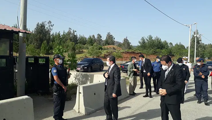 Vali Orhan Tavlı, Fethiye'de Yol Uygulama Noktalarını Ziyaret Ederek, Tedbirleri Yerinde Denetledi