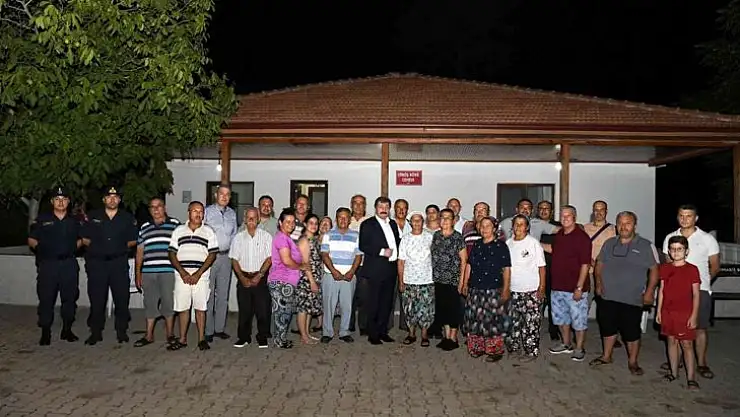 Vali Tavlı Cemevinde Oruç açma programına katıldı