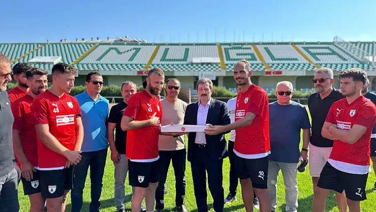 Vali Tavlı, Muğlaspor'lu Futbolcularla Vedalaştı