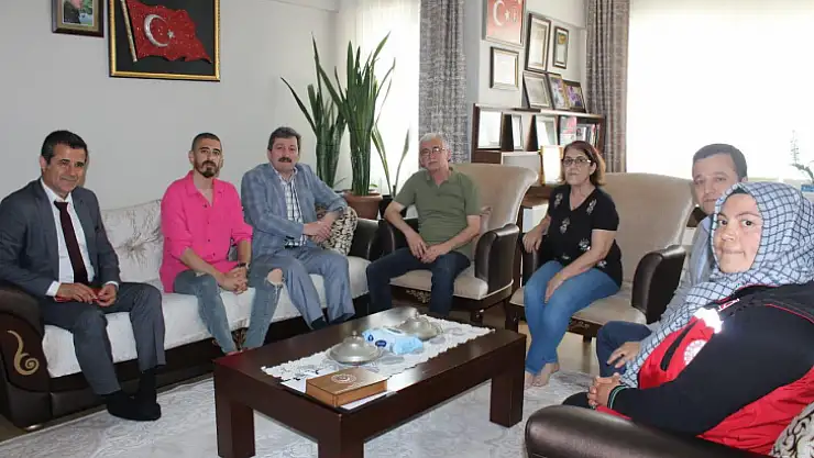 Vali Tavlı, Şehit Ailelerini Ziyarette Bulundu