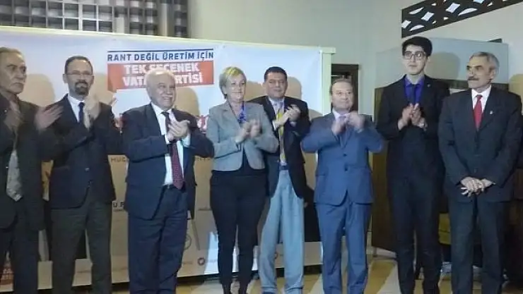 Vatan Partisi Muğla adaylarını Doğu Perinçek açıkladı