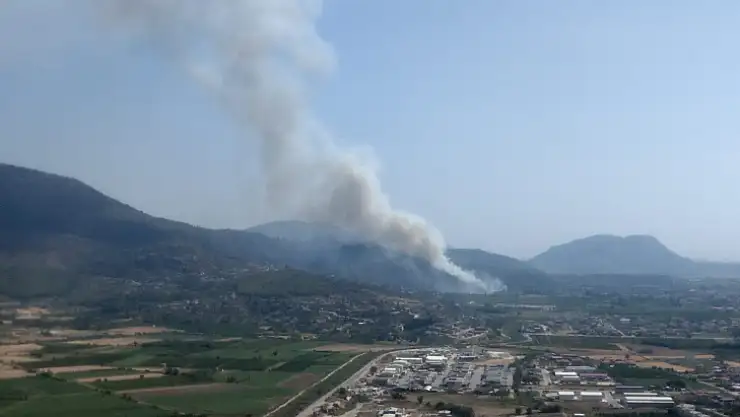 Yangın büyük ölçüde kontrol altında