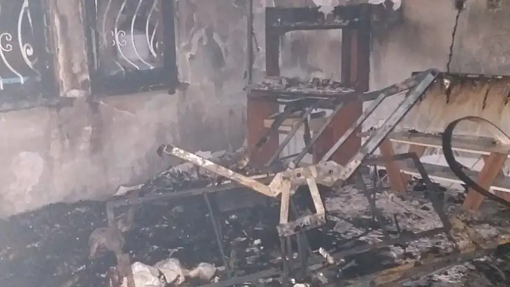 Yanıklar'da Yangın Korkuttu