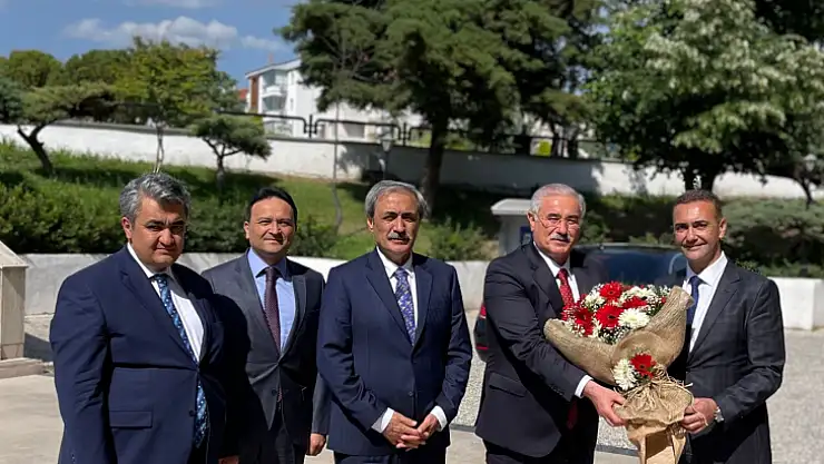 Yargıtay 1. Başkanı Mehmet Akarca Ve Yargıtay Cumhuriyet Başsavcısı Bekir Şahin, Vali Orhan Tavlı'yı Ziyaret Etti
