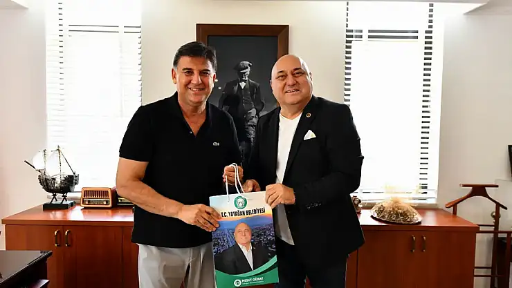 Yatağan Belediye Başkanı Günay, Başkan Karaca'yı ziyaret etti