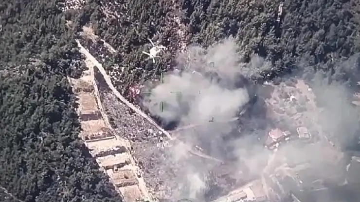 Yatağan'da orman yangını