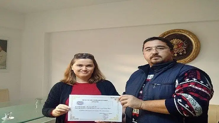 Yeni Üyelere Belgeleri Törenle Verildi