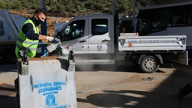 Yerinde bakım ve tamirleri yapılıyor