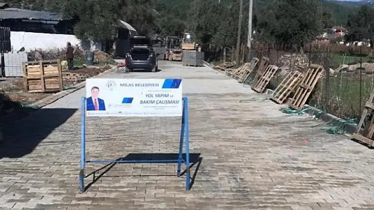 Yollar modern bir görünüme kavuştu