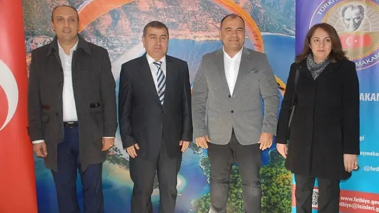 Yüksekokul Müdüründen Kaymakam'a Ziyaret 